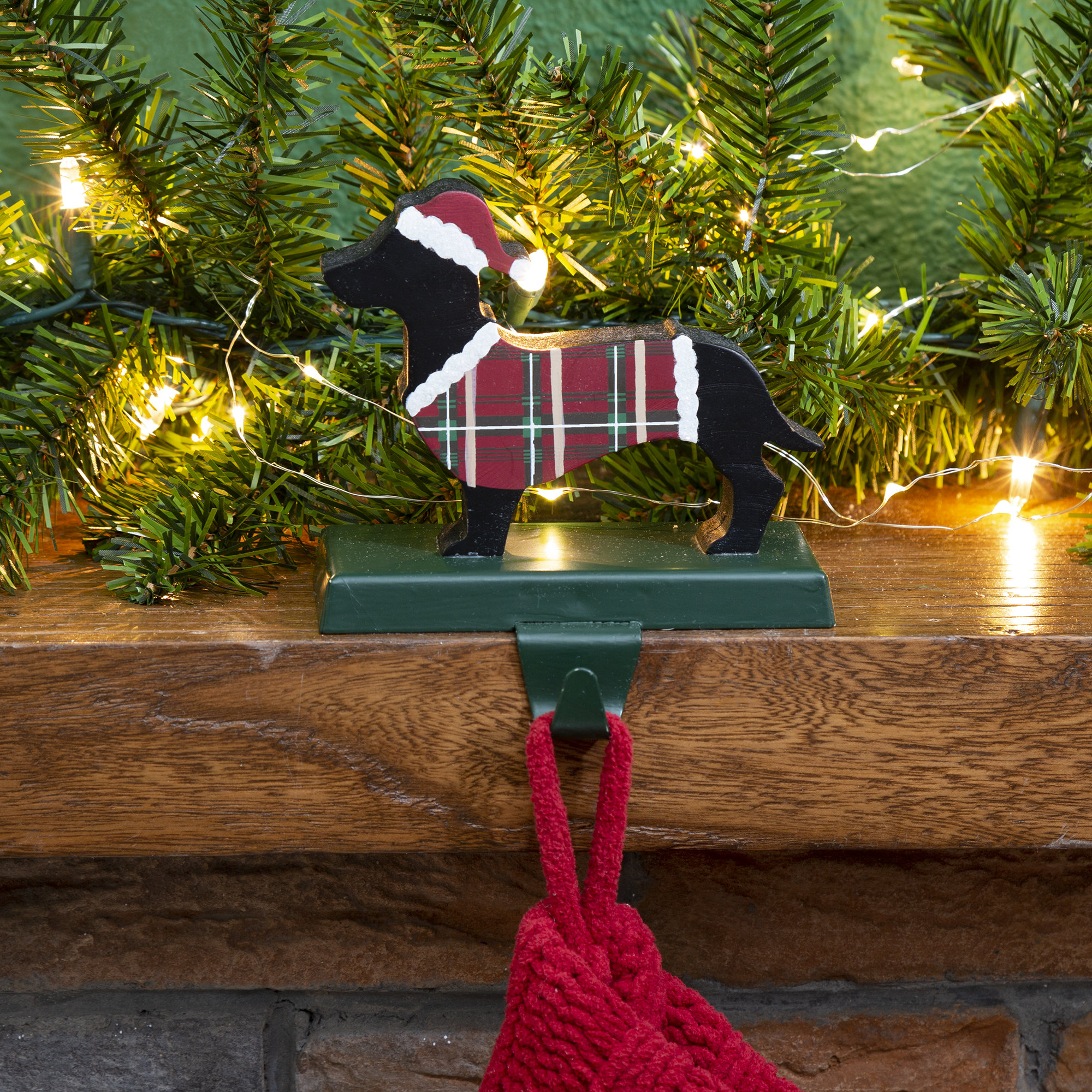The Holiday Aisle® Dachshund Stocking Holder & Reviews Wayfair
