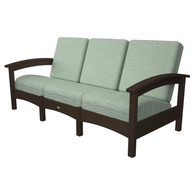 Trex Outdoor Rockport Club Sofa Colour: Vintage Lantern / Spa