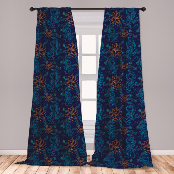 Royal Blue Velvet Curtains
