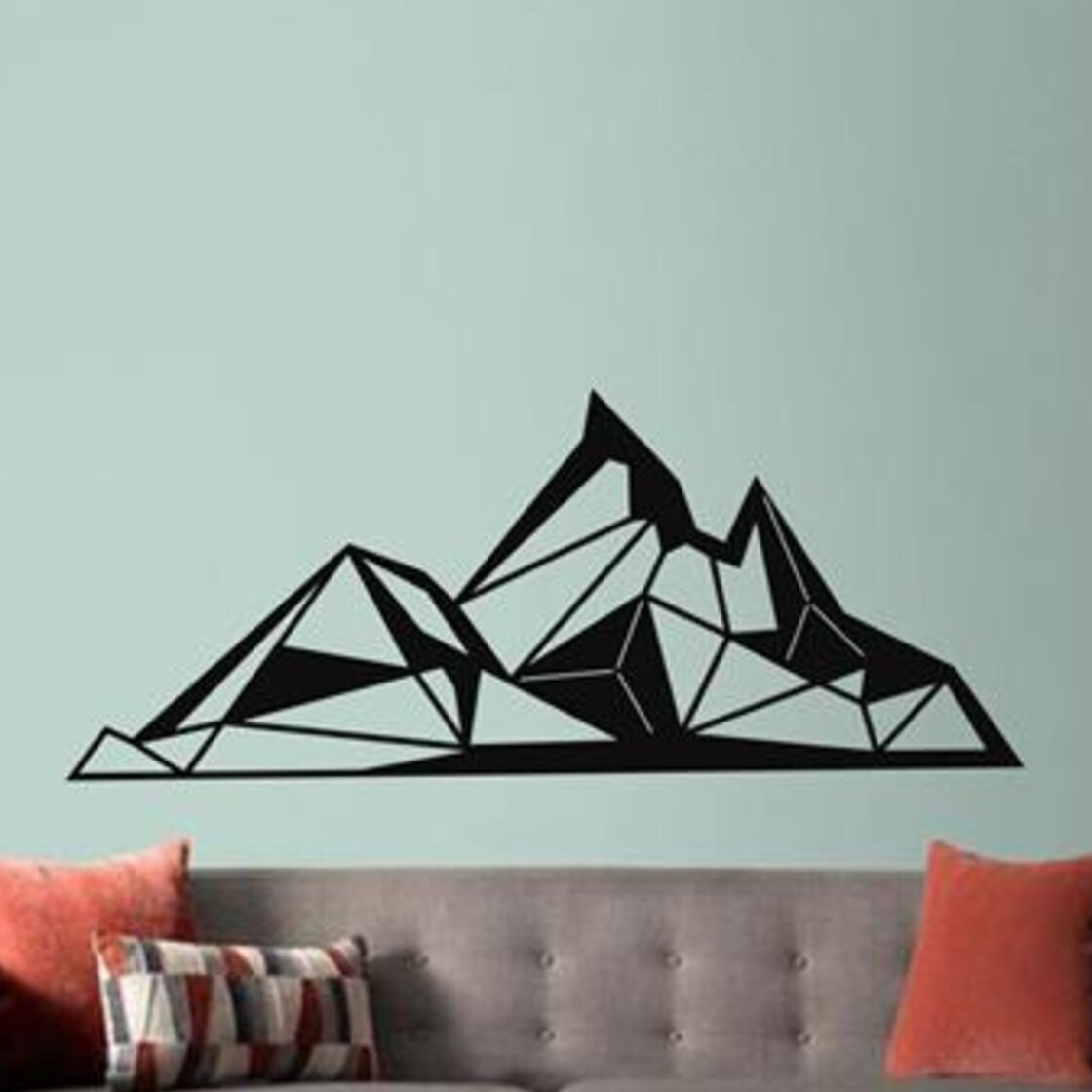 Loon Peak Metal Mountain Art Metal Wall Art Metal Wall Decor Home Office Decoration Mountain Range Wayfair Ca