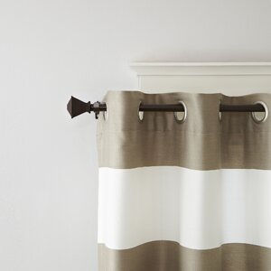 Flared Finial Curtain Rod and Hardware Set