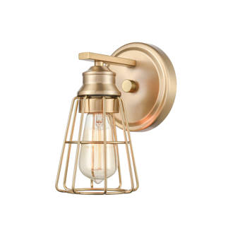 House Of Hampton Frenette 2 Light Gold Armed Sconce Wayfair