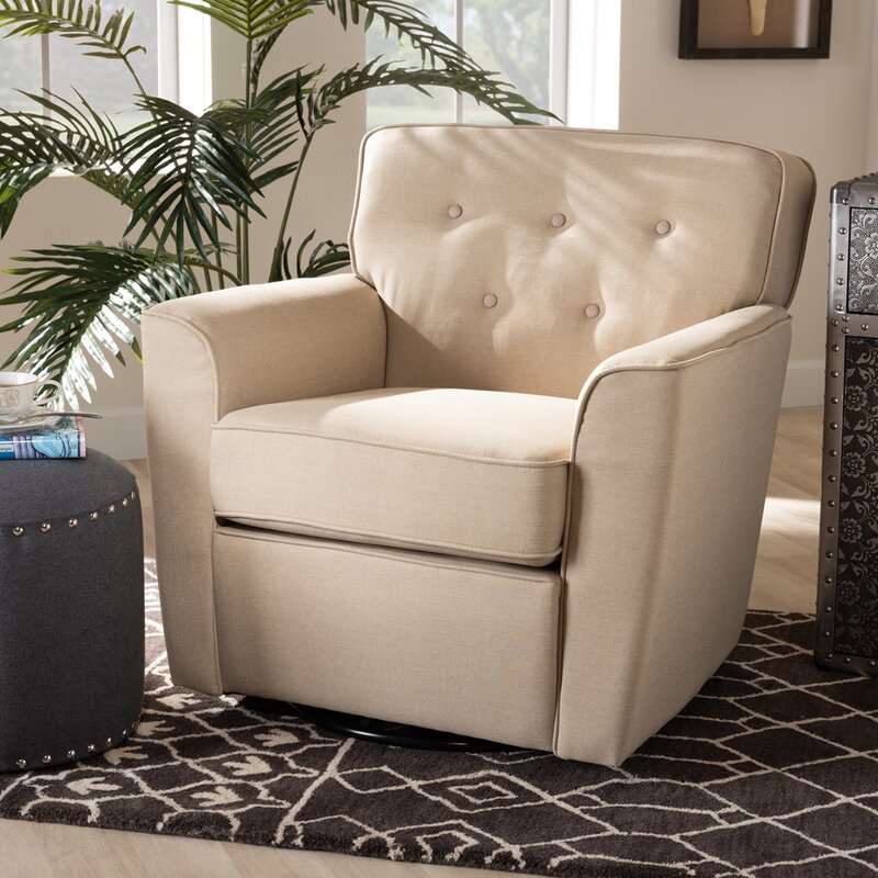 fabric swivel armchairs for living room