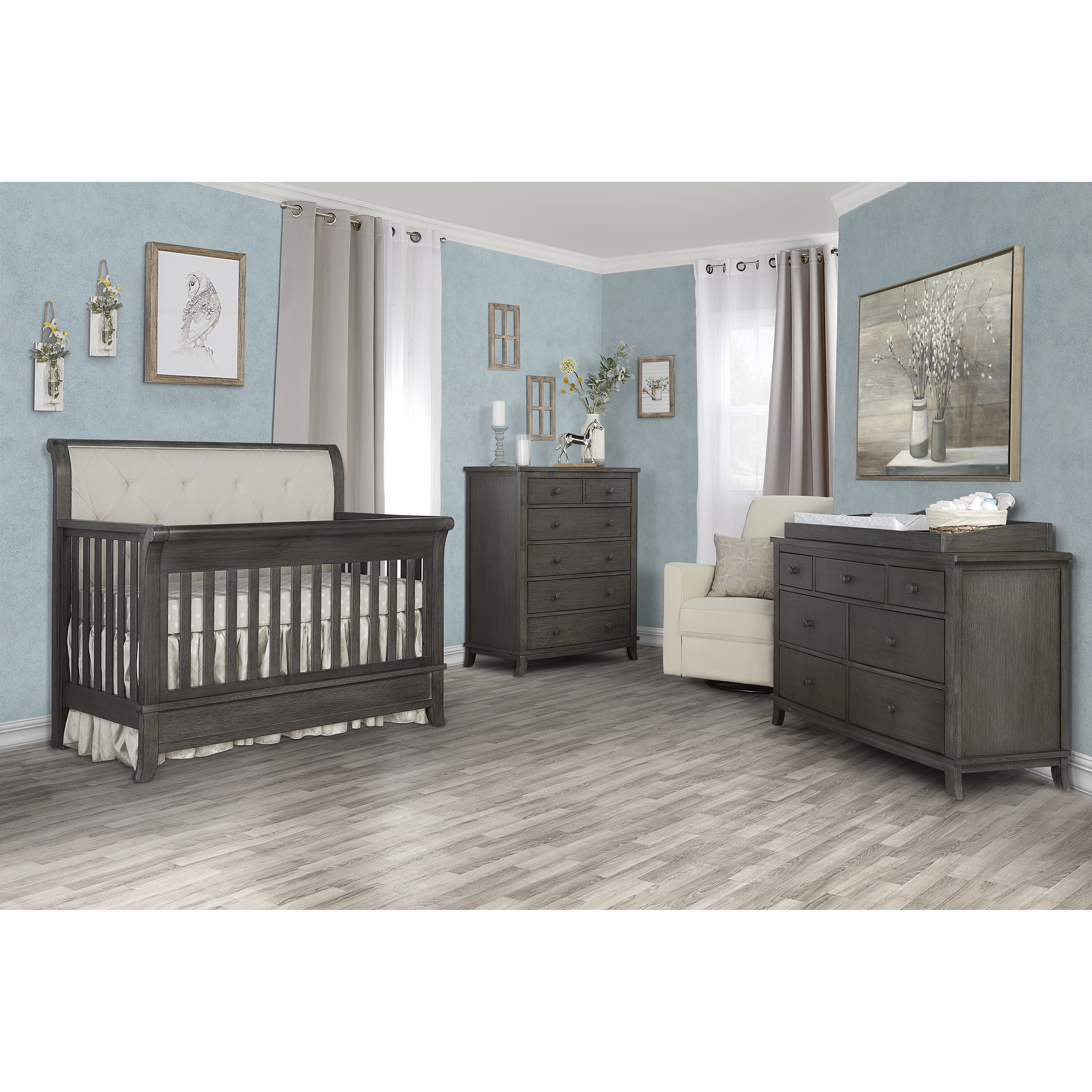 4 piece nursery furniture set