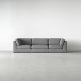 Modern Contemporary Light Grey Sectional Sofa Allmodern