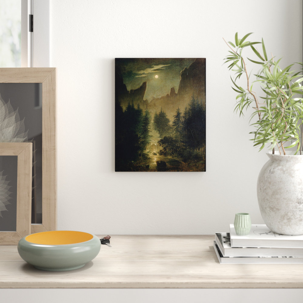 East Urban Home Uttewalder Grund C 1825 By Caspar David Friedrich Picture Frame Art Print On Paper Wayfair Co Uk