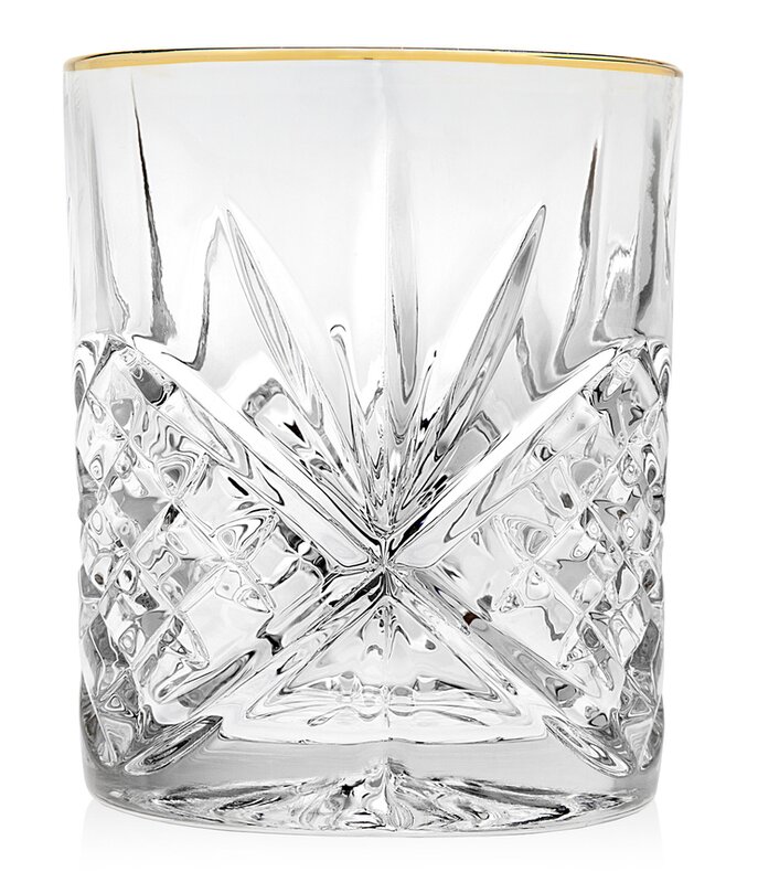 Godinger Silver Art Co Dublin 8 oz. Crystal Whiskey Glass ...