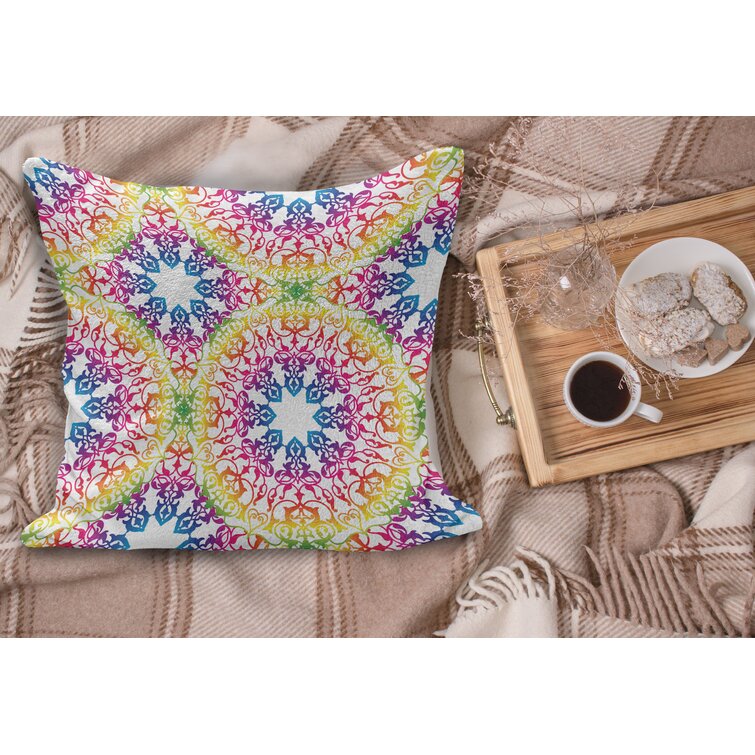 Abstract Cotton Tie & Dye Cushion Cover Pillow Case Ethnic Indian Decorative Art 