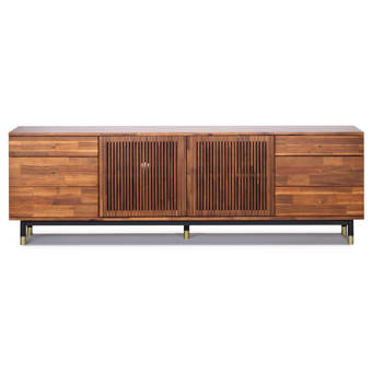 Chumasero Solid Wood Tv Stand For Tvs Up To 85 Reviews Allmodern Corrigan studio® jersey solid wood tv stand for tvs up to 75 x114586516. chumasero solid wood tv stand for tvs