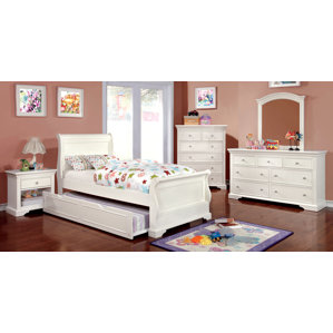 Stovall Sleigh Configurable Bedroom Set by Harriet Bee
