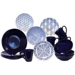 16 Piece Dinnerware Set, Service for 4