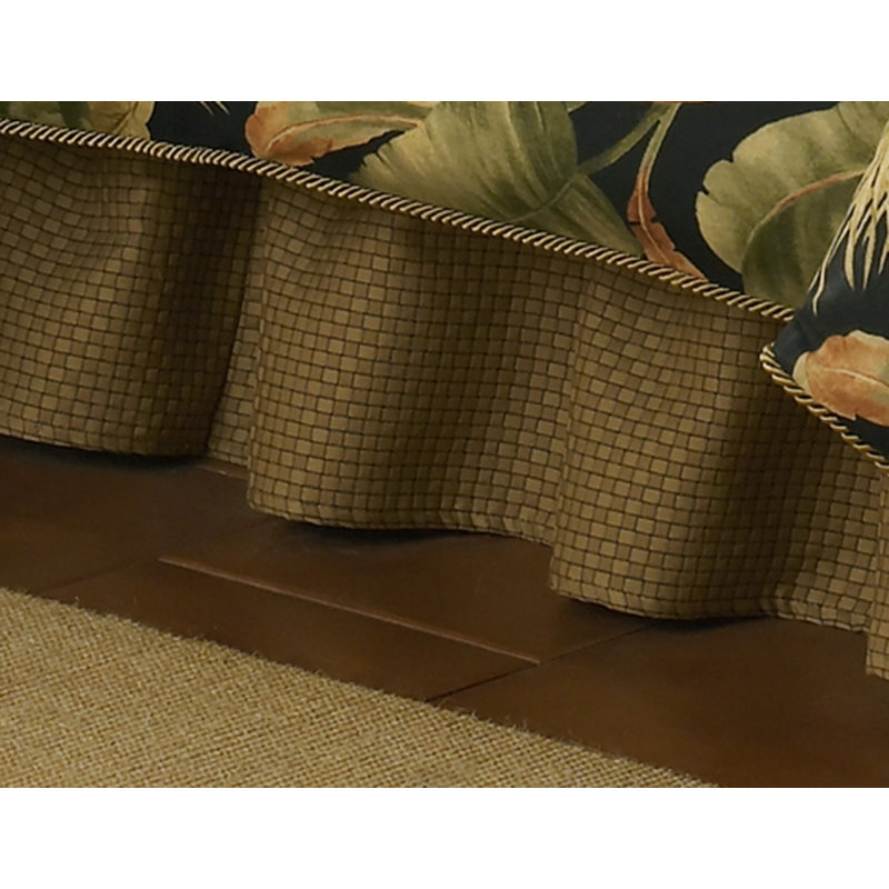 La Selva Black 15" Drop Bed Skirt