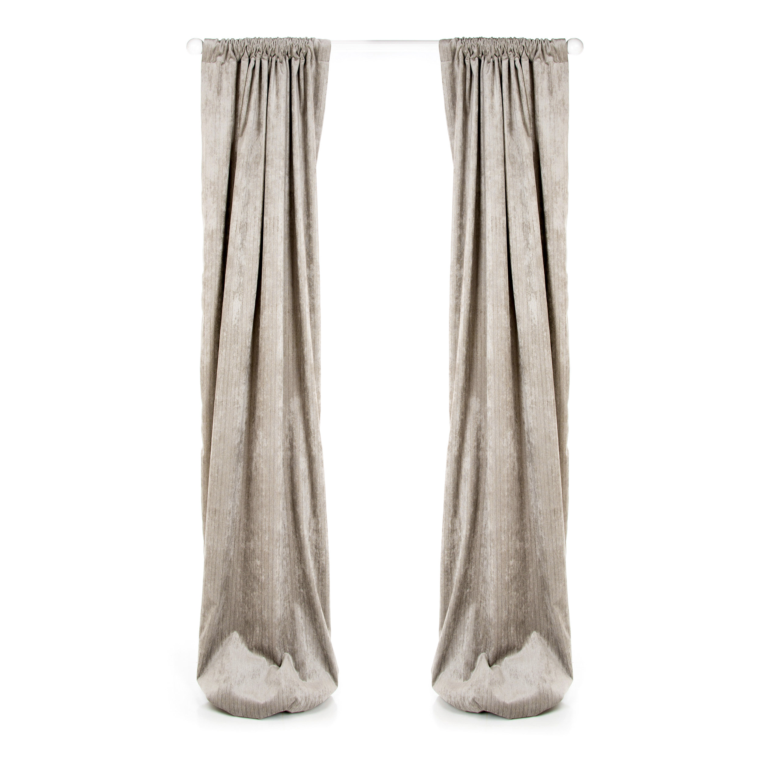 Zoomie Kids Bowers Drapery Rod Pocket Curtain Panels Wayfair
