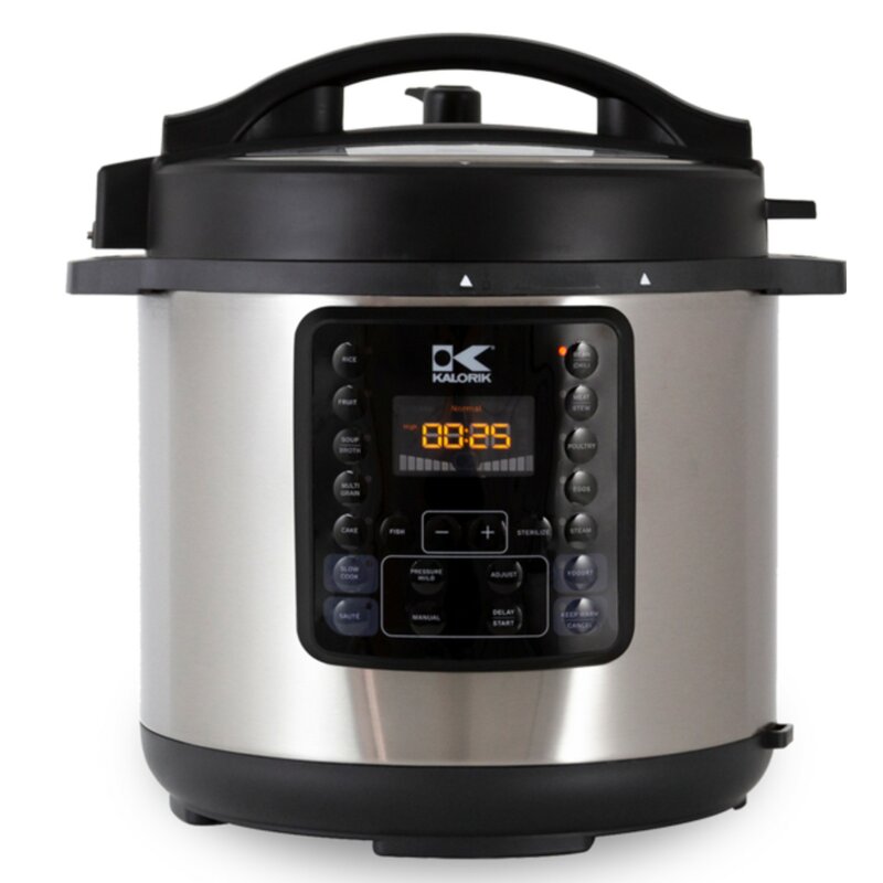 chrome electric cooker