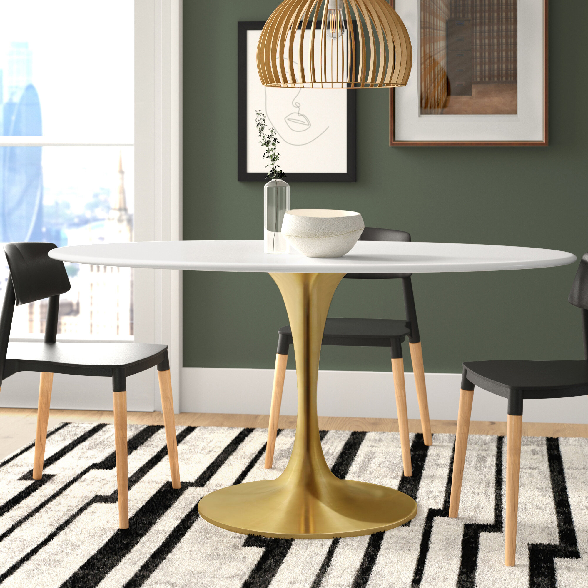 Jocelyn Oval Dining Table Reviews AllModern