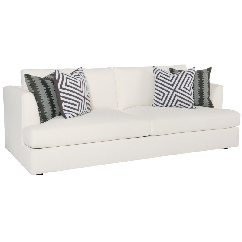 Bernhardt Sydney Cotton 92 Recessed Arm Sofa Wayfair