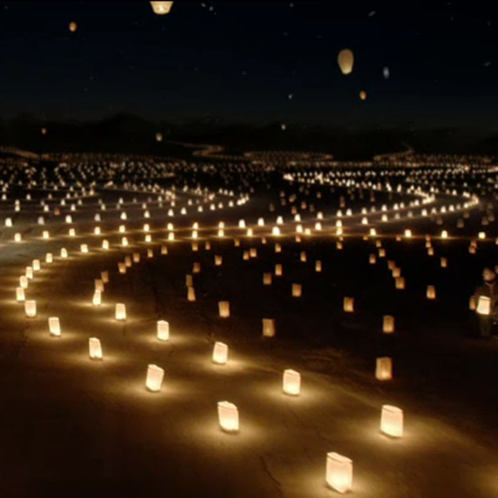 Neighborhood Paper Disposable Luminary Lights Neighborhood Paper Disposable Luminary Lights