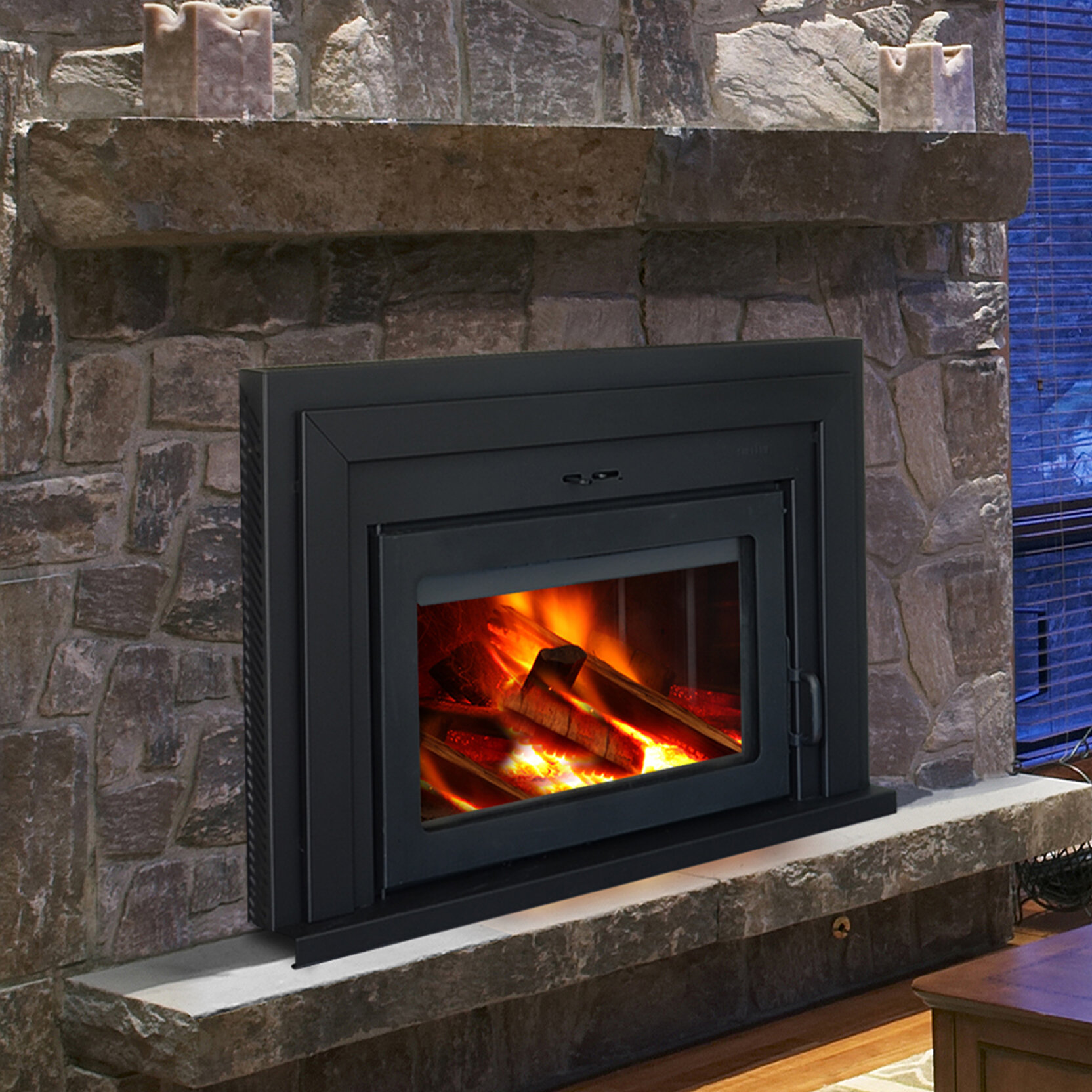 totally-twisted: High Efficiency Wood Burning Fireplace Insert