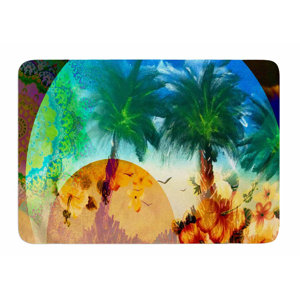 Paradise Patterns by Infinite Spray Art Bath Mat