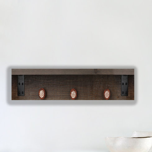 Wood 3 Hook Wall Mounted Coat Rack Joss Main