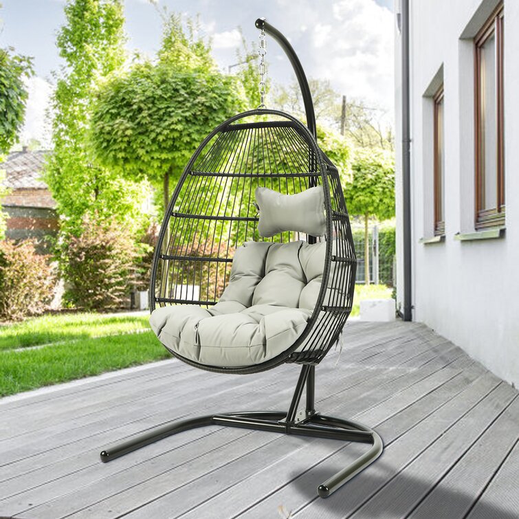 outdoor swing chair wayfair