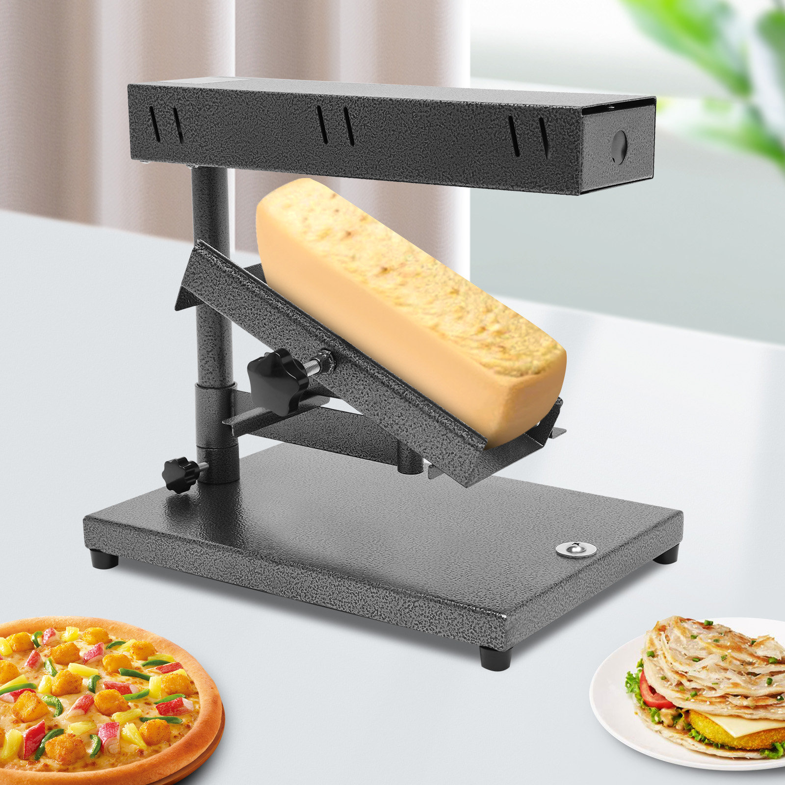 JOYDING Electric Cheese Melter Commercial Melting Warmer Adjustable