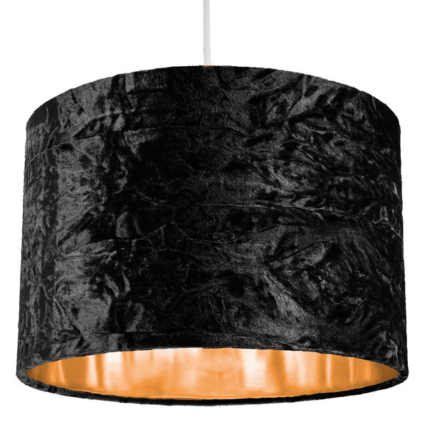 Small velvet lampshade clearance