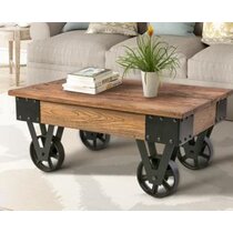 Railroad Cart Coffee Table Wayfair