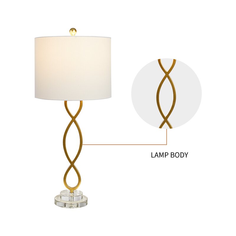 gold modern lamp