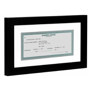 Details about   Americanflat 11x14 Black Diploma FrameDisplays 8.5x11 Diplomas with Mat or... 