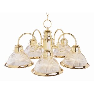 Peatman 5-Light Metal Shaded Chandelier