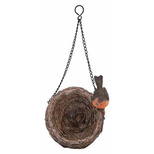 Hanging Robin Nest Bird Feeder By Urban Designs