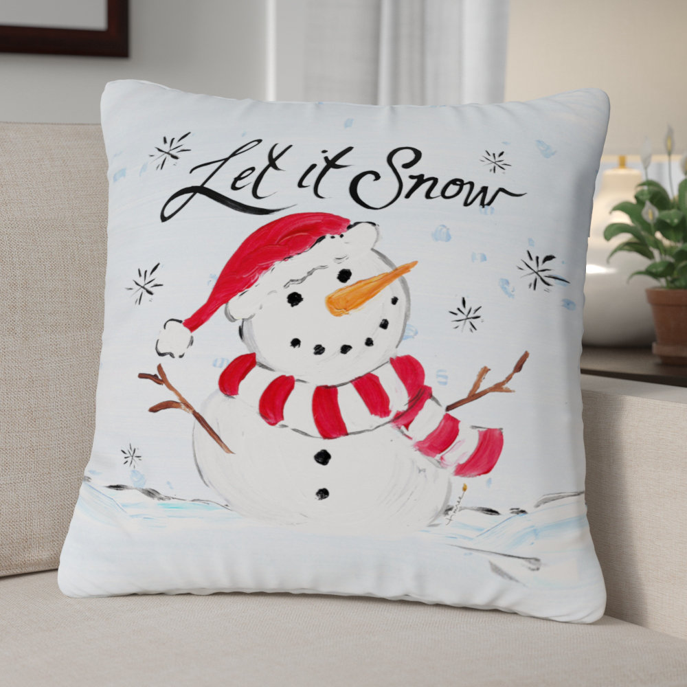 snowman pillows