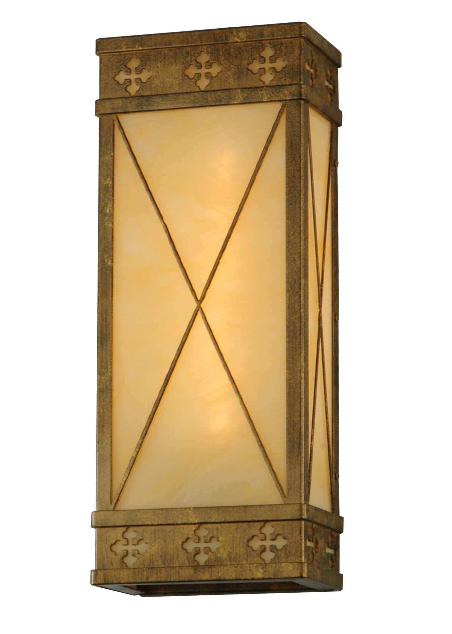 Meyda Tiffany 1 Light Byzantine Wall Sconce Wayfair