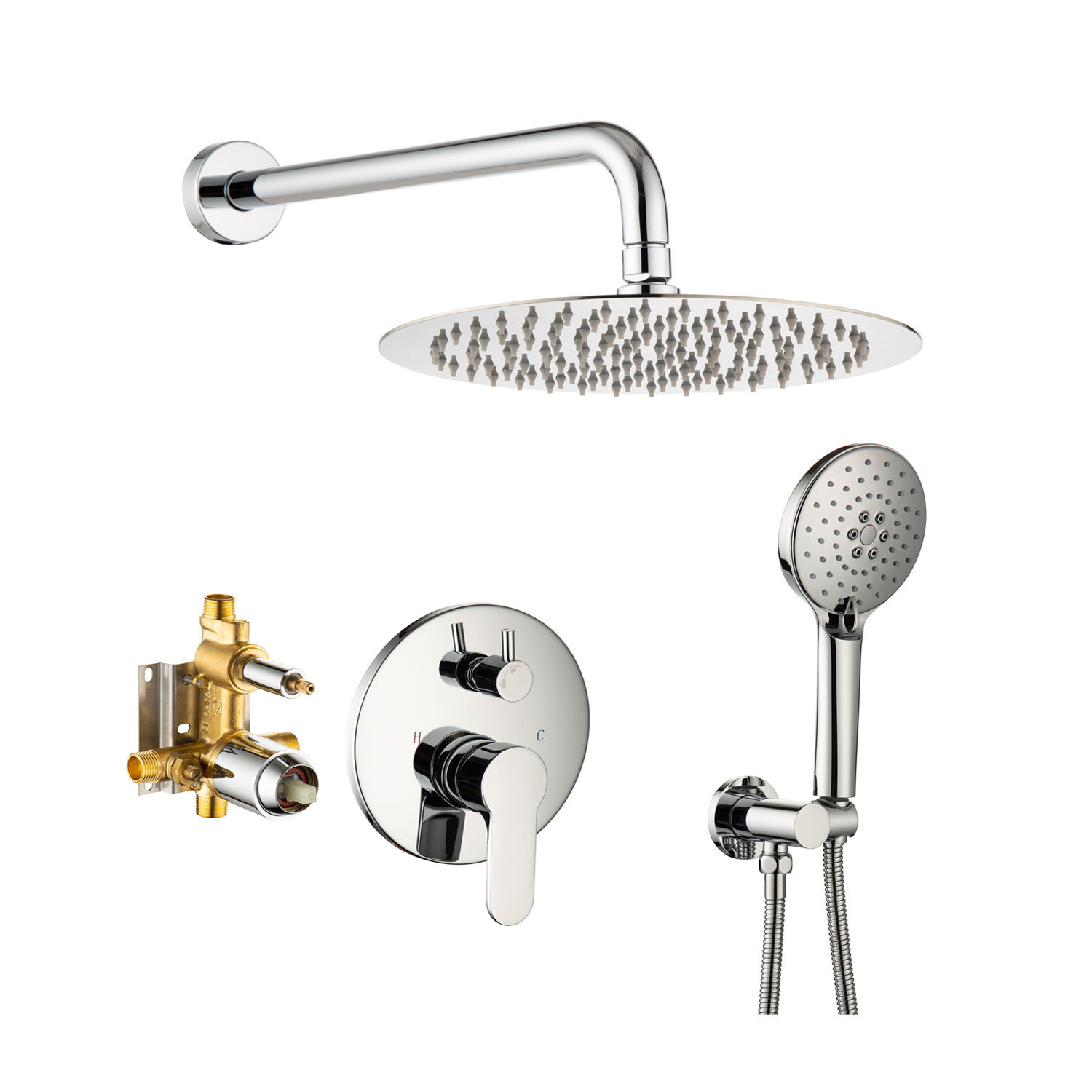 Rainlex Pressurebalanced Shower Faucet With Roughin Valve & Reviews