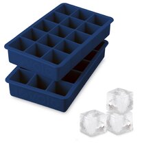Crown Royal Silicone 8 rocks Ice Cube Tray Mold Black whiskey whisky 2”X 2” Cube 