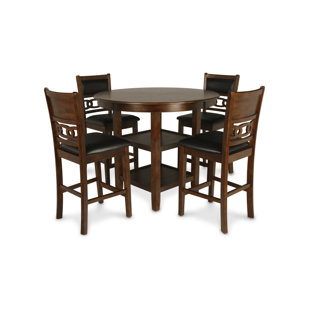 wooden dining suite