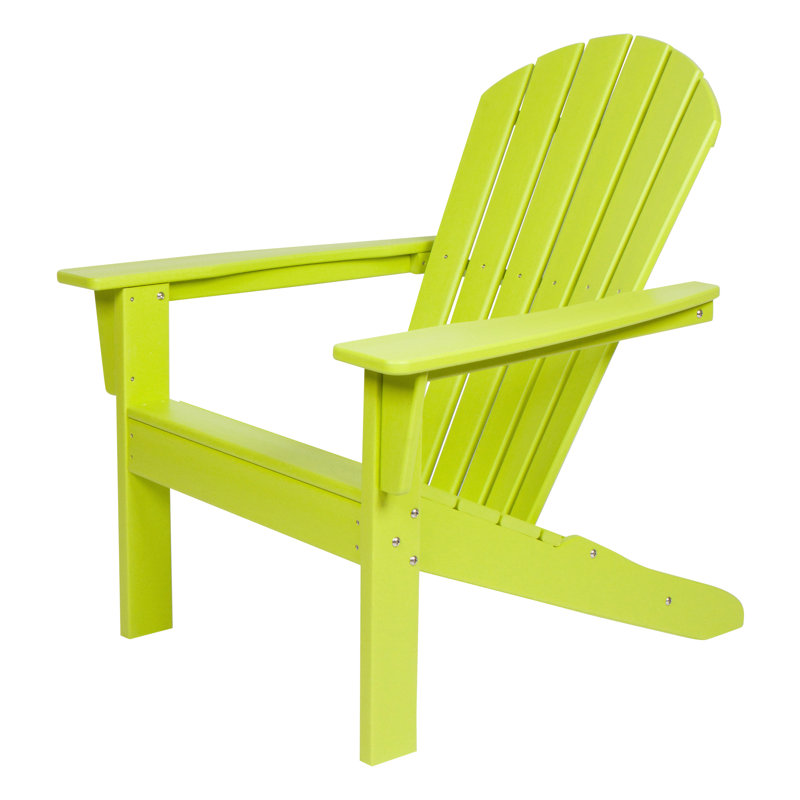 Bay Isle Home Barrett Plastic Resin Adirondack Chair Wayfair