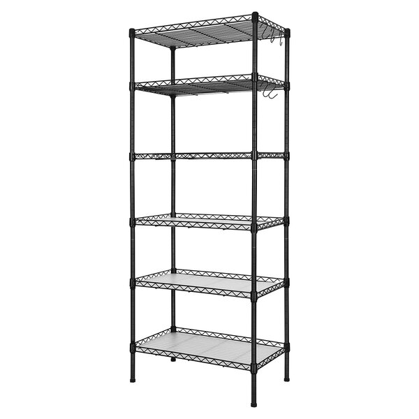 Details about  / 60/"x22/"x12/"Heavy Duty 5 Layer Wire Shelving Rack Adjustable Shelf Storage Holder