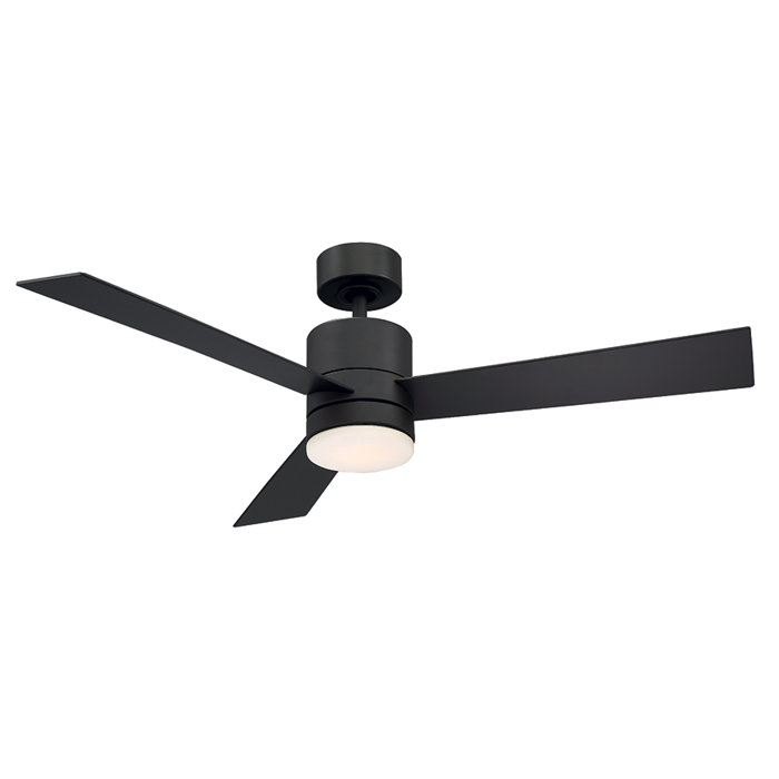 52 Axis 3 Blade Outdoor Led Smart Ceiling Fan Light Kit Included