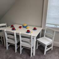 rickey kids 5 piece table & chair set