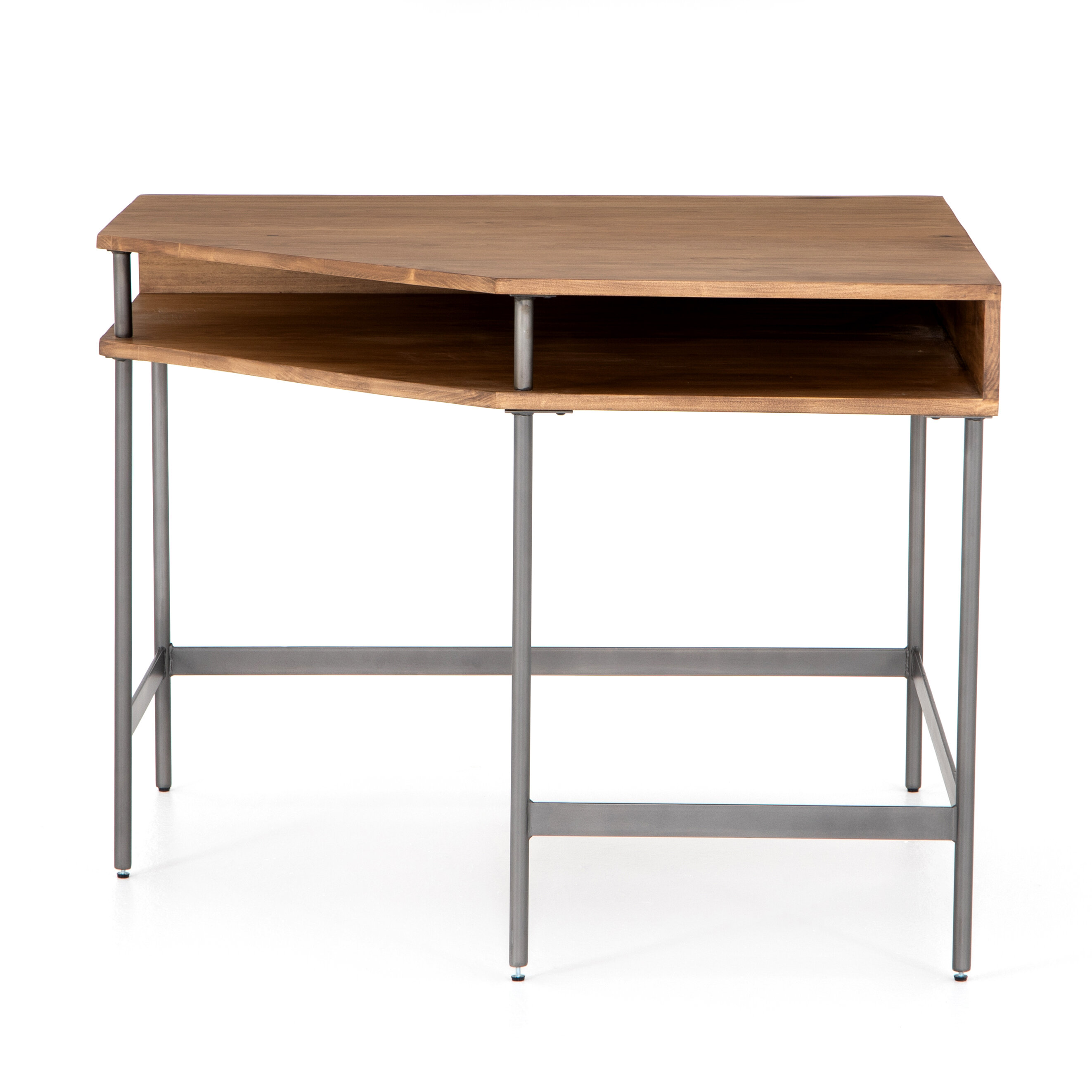 Joss & Main Joaquin Modular Solid Wood Corner Desk Wayfair