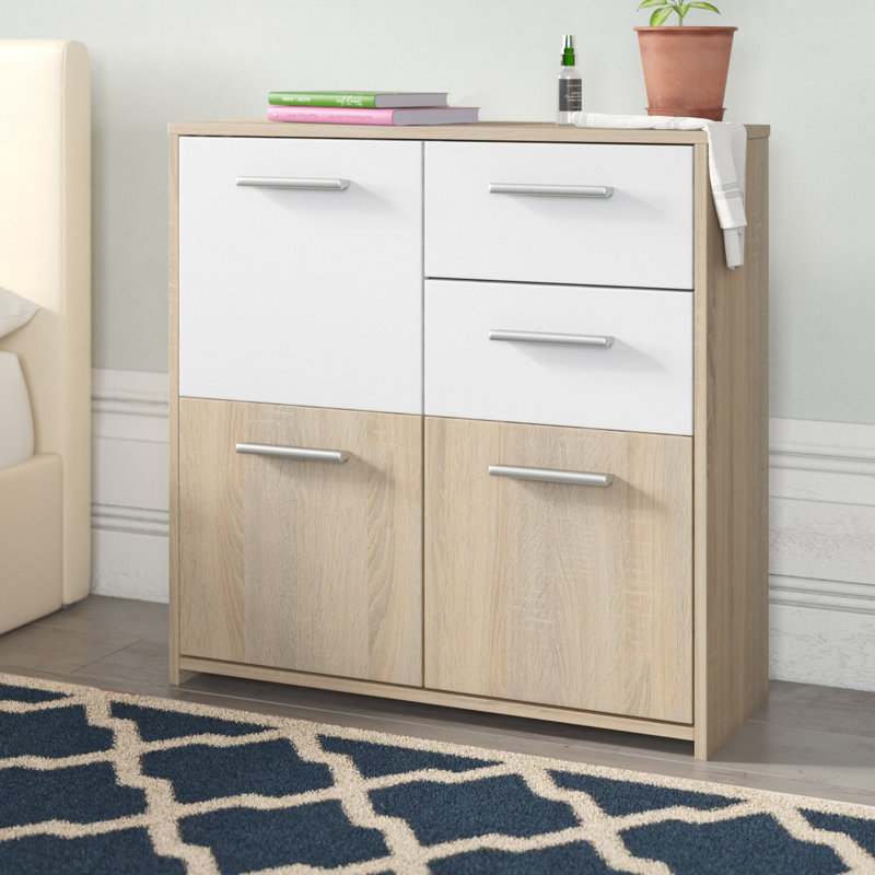 Mercury Row 2 Drawer Combi Chest Reviews Wayfair Co Uk