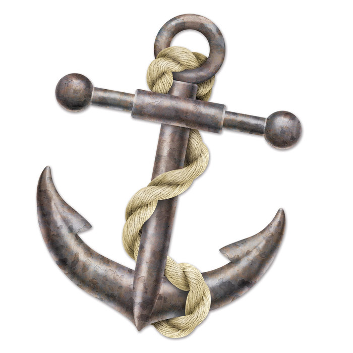 The Beistle Company Jointed Anchor Wall Decor Wayfair