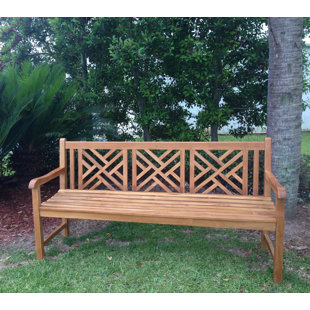Amdt Teak Garden Bench by Red Barrel Studio Great Reviews
