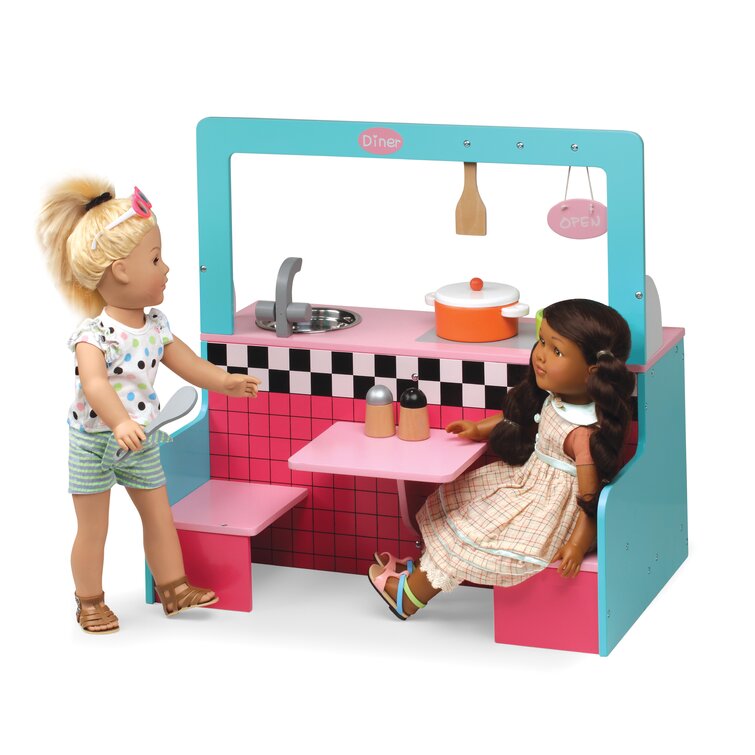 doll cartoon kitchen