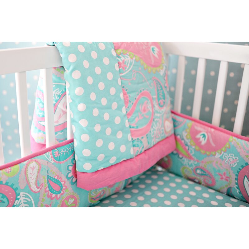 Harriet Bee Suzuki 3 Piece Crib Bedding Set Reviews Wayfair