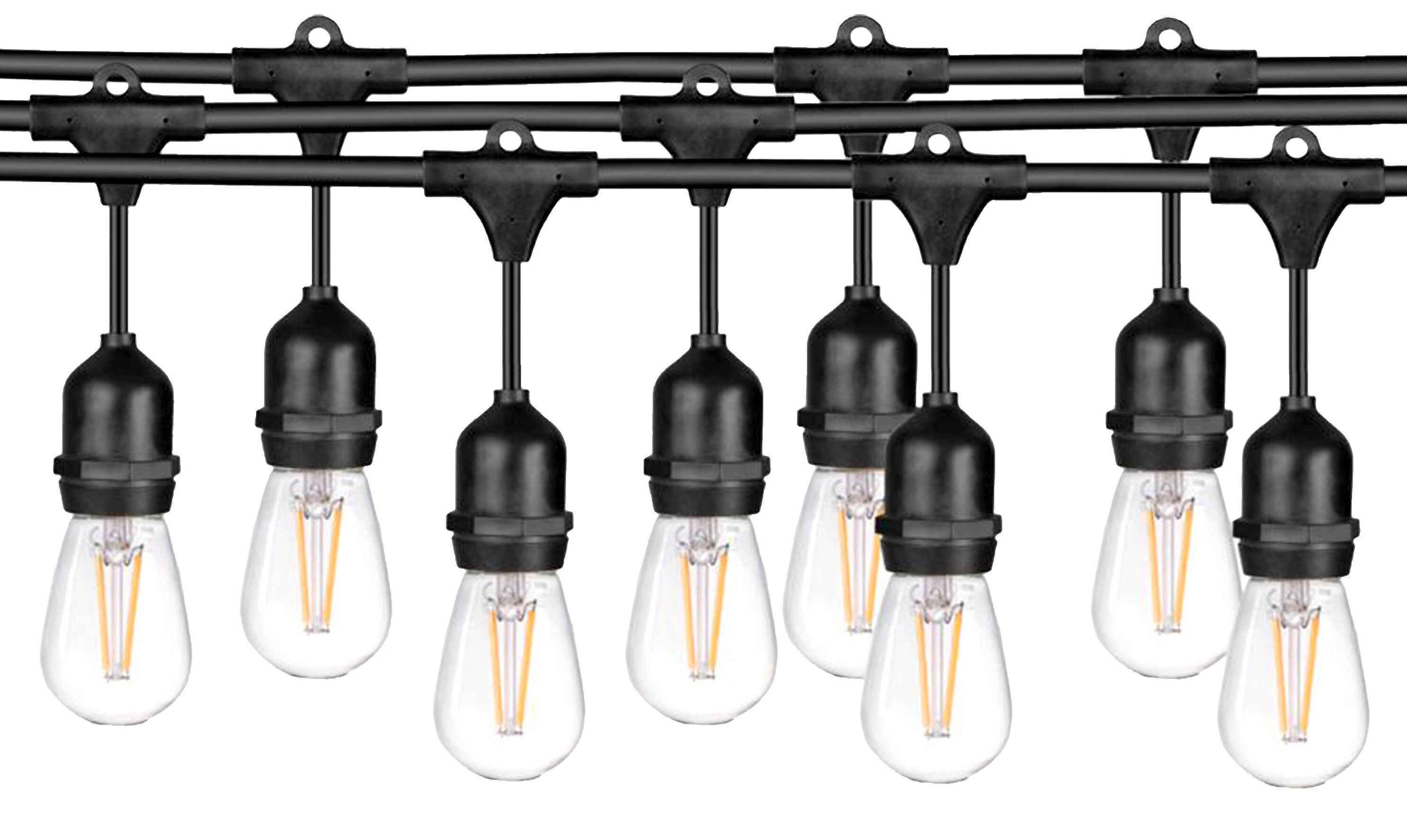 Williston Forge Outdoor Waterproof Edison Bulbs Ledpax String