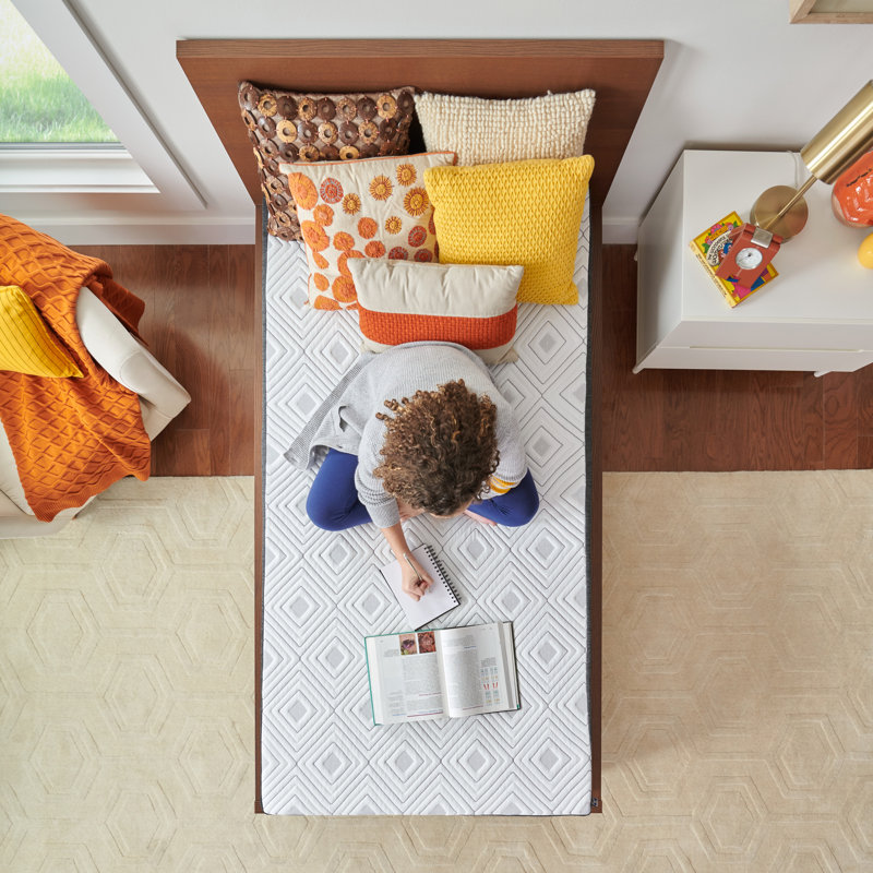 Sealy 8 Medium Memory Foam Mattress In A Box Reviews Wayfair
