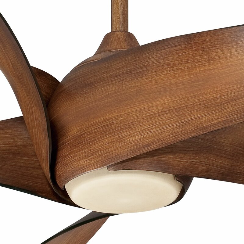 Minka Aire 62 Artemis 5 Blade Led Ceiling Fan With Remote Light